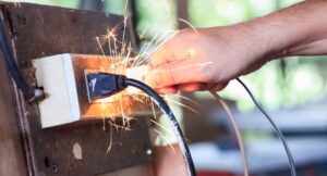 コンセントの火花